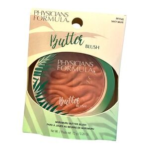 Physicians Formula Butter Blush Saucy Mauve PF11145 Murumuru 0.26 oz New Boxed